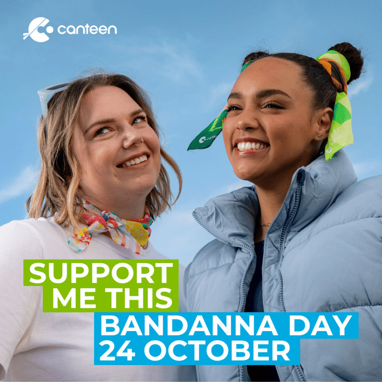 Support Canteen's National Bandanna Day in October